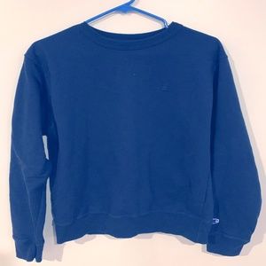 Champion Crewneck Navy Blue Small